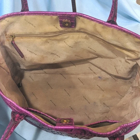 Brahmin Anytime Tote in HTF Dark Iris